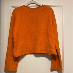 Cozy Orange Sweater
